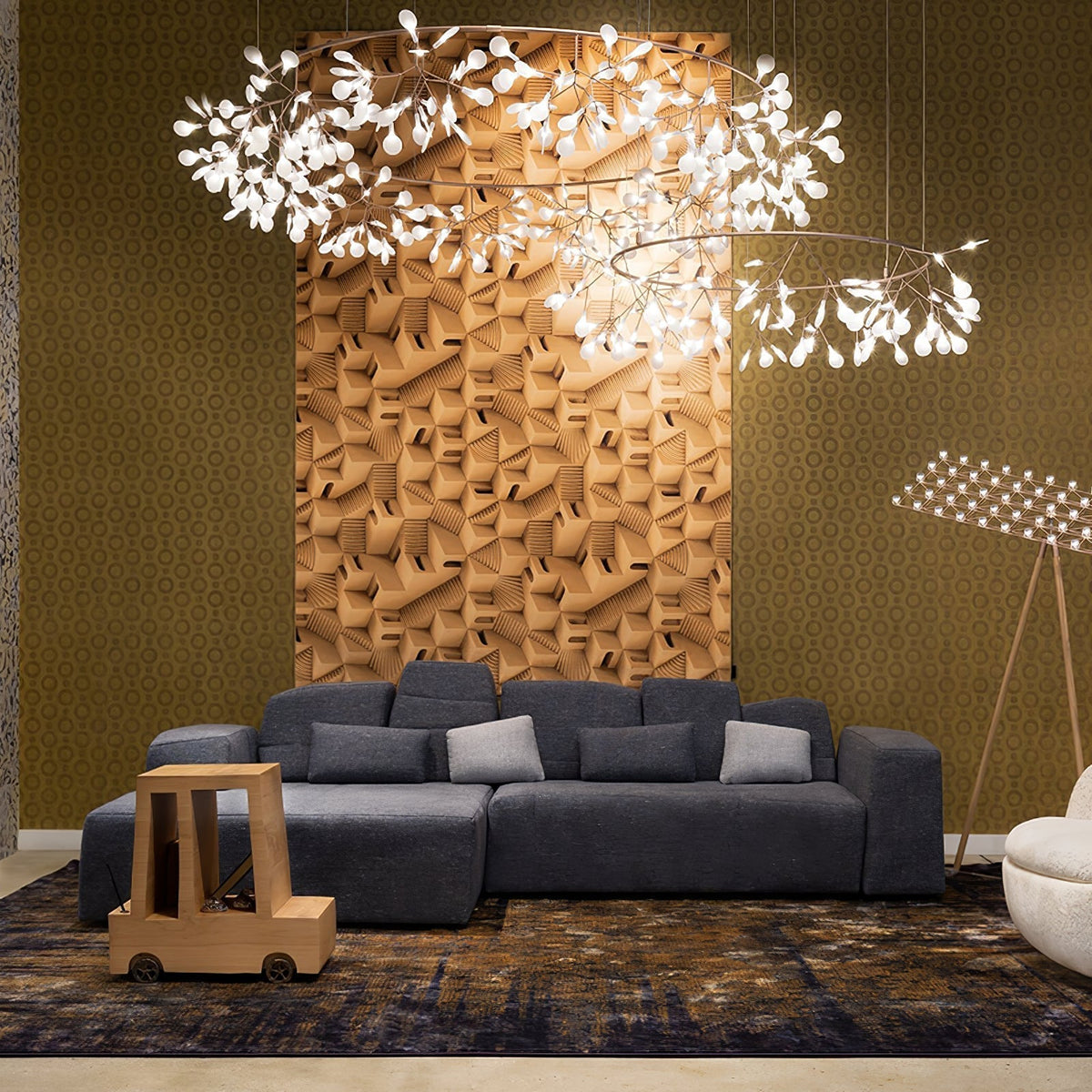 Big O Firefly Led Chandelier