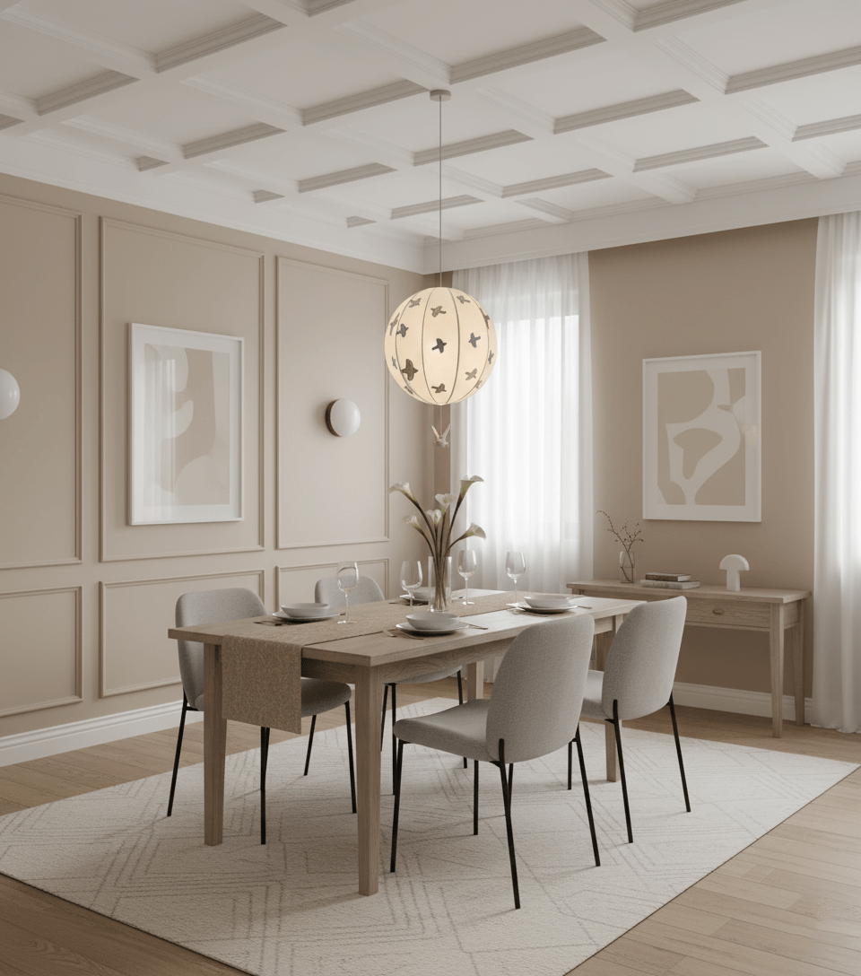 Artisan Bird Silhouette Balloon Pendant Light for Modern Interiors