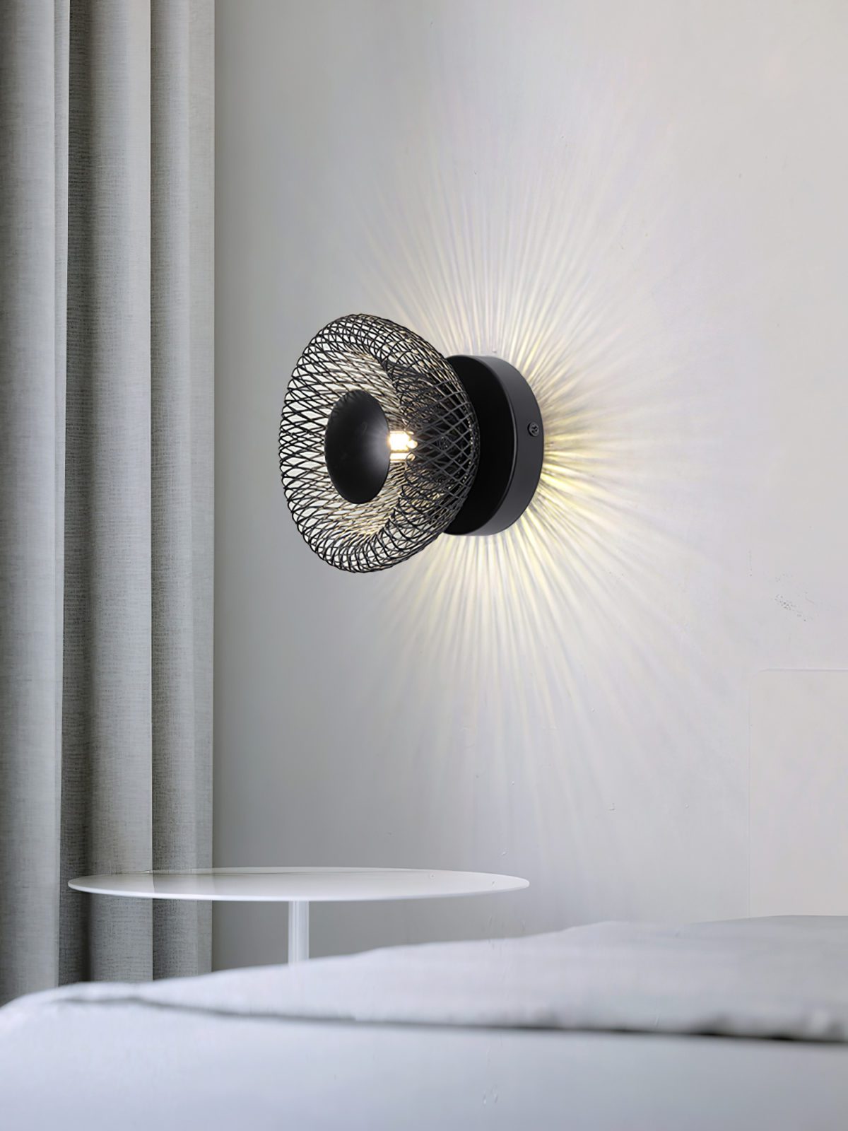 Bird Nest Wall Light