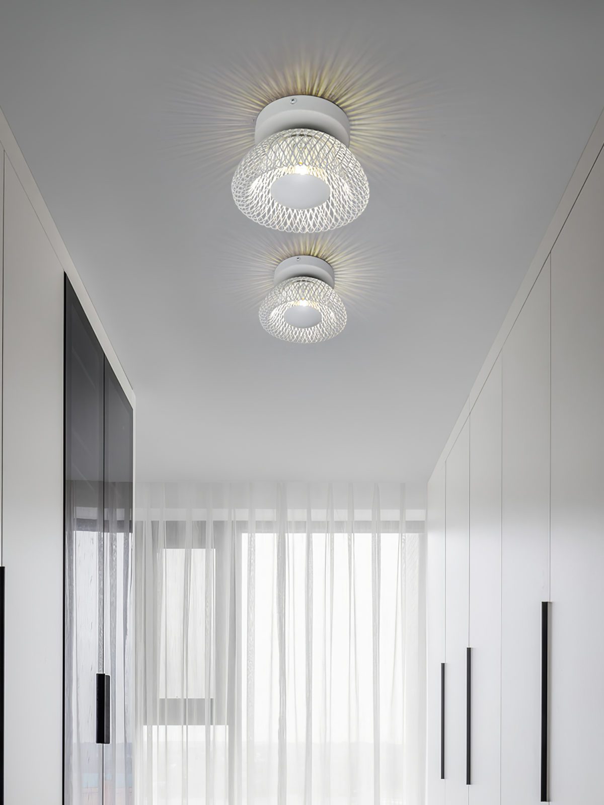 Bird Nest Wall Light
