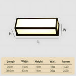 Modern Black Hardware Waterproof Led Outdoor Wall Light