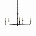 Elara Candle Chandelier – Modern Brass Candelabra Chandelier for Dining Room