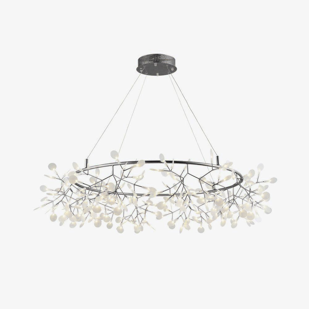 Big O Firefly LED Chandelier — Modern Black Designer Pendant Light