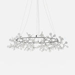 Big O Firefly LED Chandelier — Modern Black Designer Pendant Light