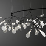Big O Firefly LED Chandelier — Modern Black Designer Pendant Light