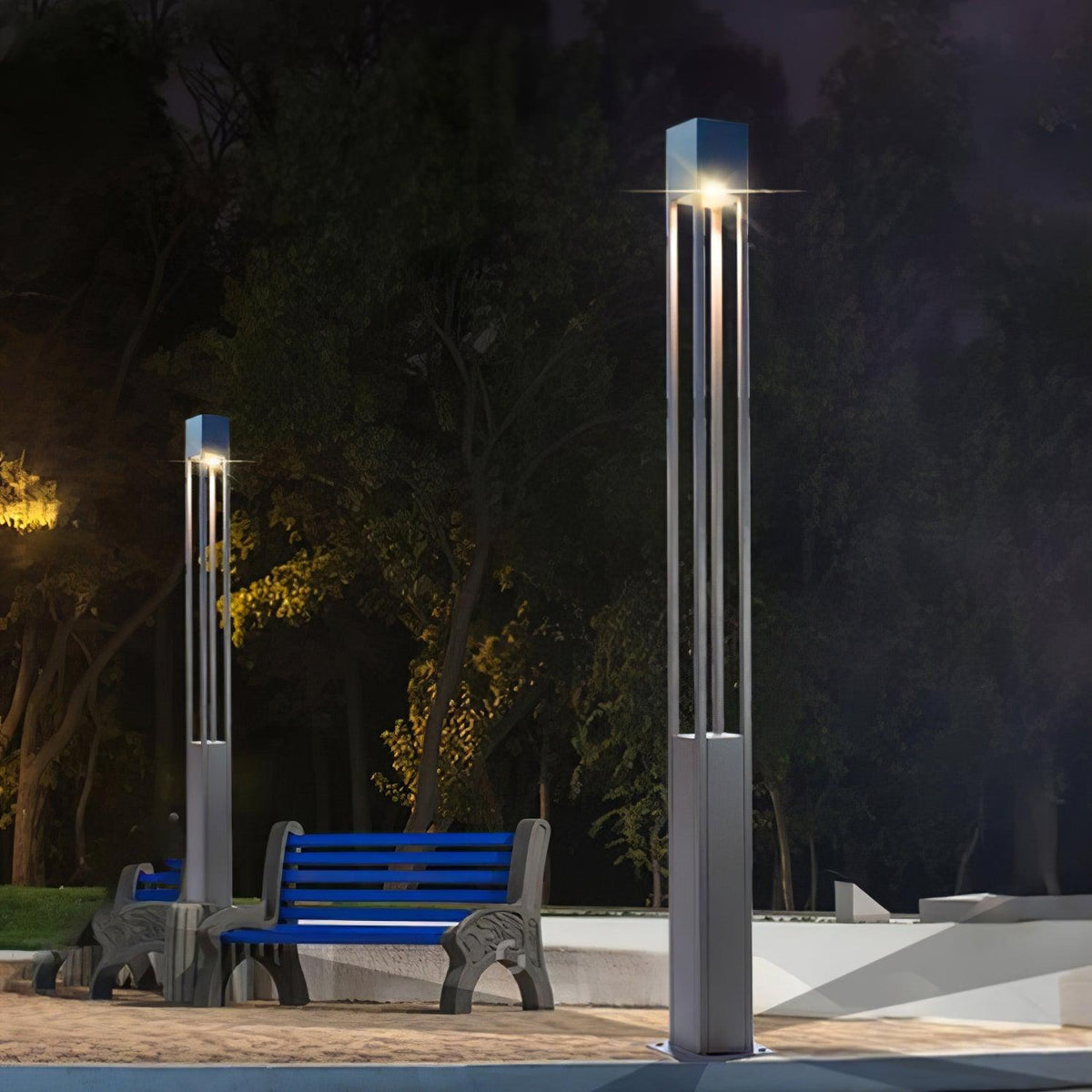 Pole Outdoor Post Garden Light 1