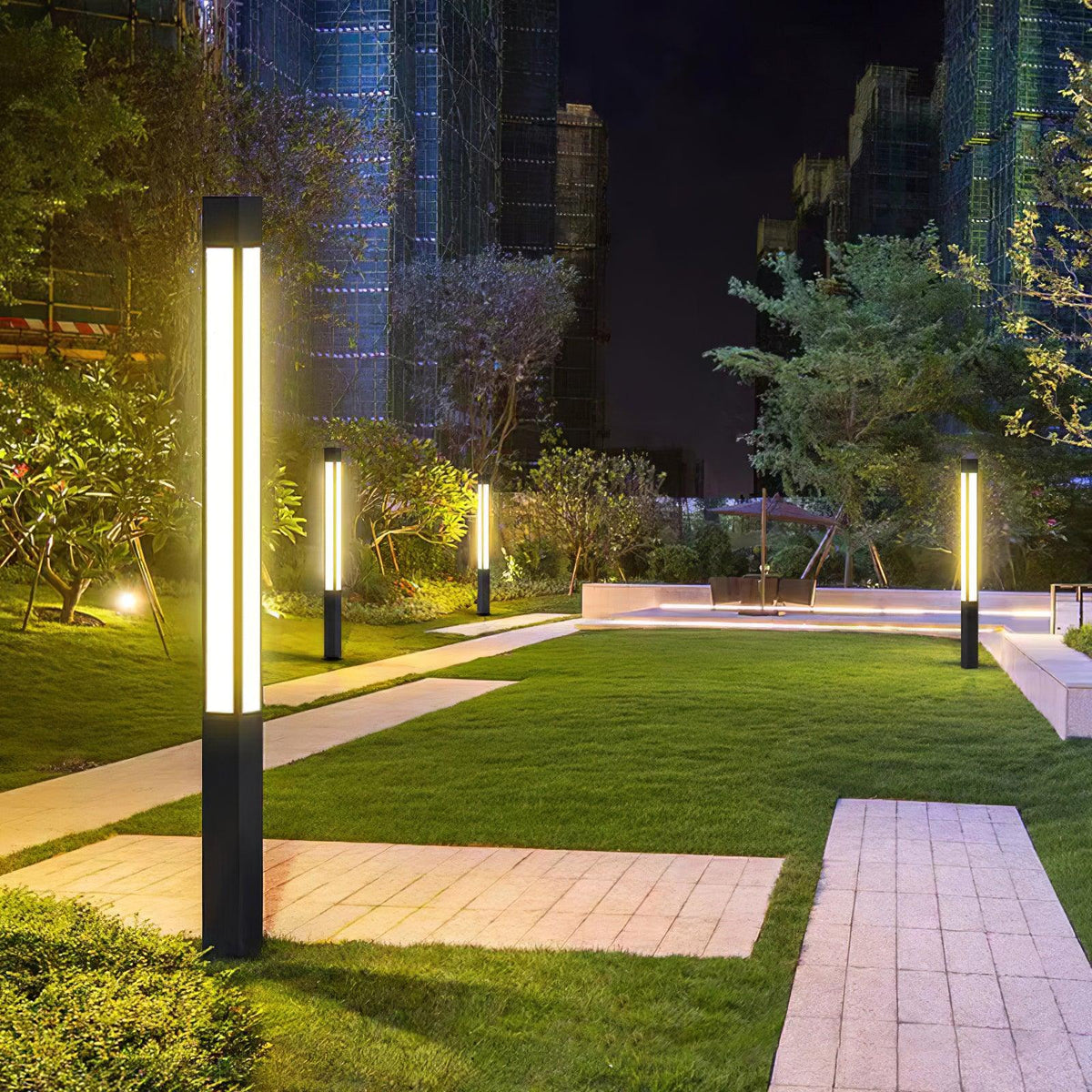 Pole Outdoor Post Garden Light 1