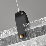 Black Ice Linear LED Pendant Light for Kitchen Island and Dining Room