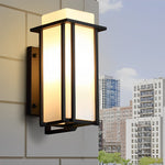 Square Retro Outdoor Wall Lamp Li002193