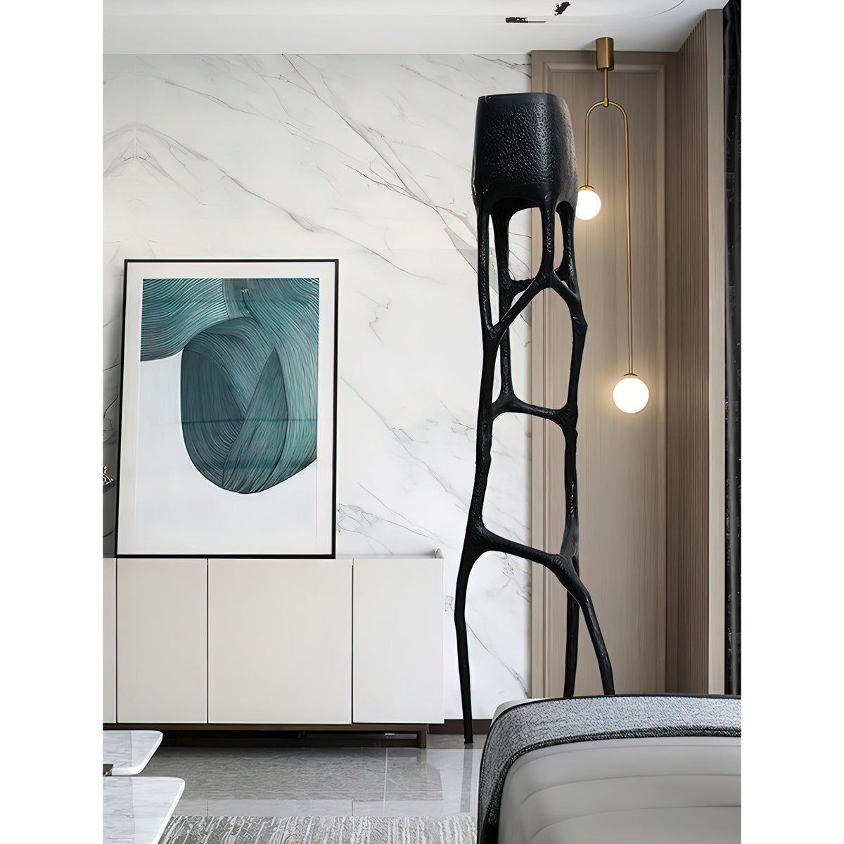 black-tree-sculpture-floor-lamp