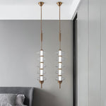 Blair Glass Pendant Light – Modern Minimalist LED Hanging Lamp