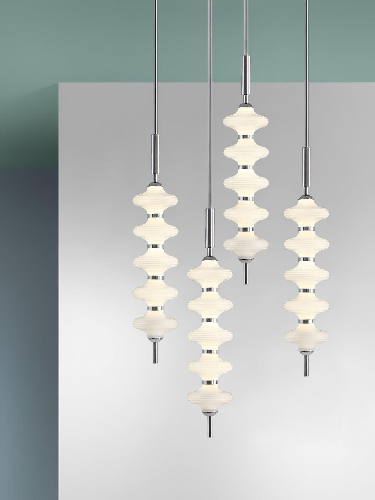 Blair Glass Pendant Light – Modern Minimalist LED Hanging Lamp