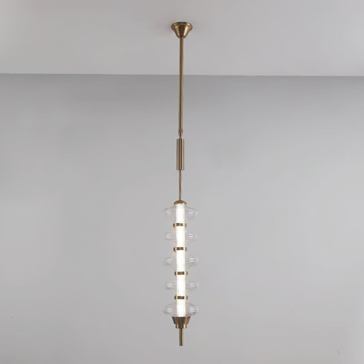 Blair Glass Pendant Light – Modern Minimalist LED Hanging Lamp