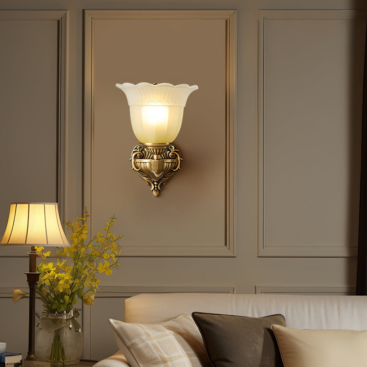 bloom-flower-brass-sconce