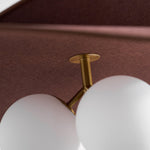 Bloom Petals Chandelier — Sculptural Fabric Pendant Light