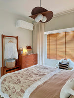 Bloom Petals Chandelier — Sculptural Fabric Pendant Light