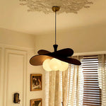 Bloom Petals Chandelier — Sculptural Fabric Pendant Light