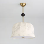Blossom Curve Modern Fabric Pendant Light for Dining Room and Bedroom
