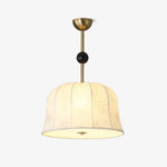 Blossom Curve Modern Fabric Pendant Light for Dining Room and Bedroom