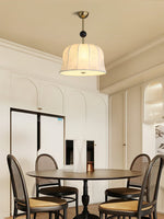 Blossom Curve Modern Fabric Pendant Light for Dining Room and Bedroom