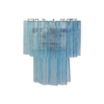Blue Murano Glass Tube Wall Sconces