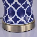 Blue And White Hope Table Lamp