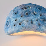 Lunara Blue Planet Pendant Light – Modern Designer Ceiling Lamp