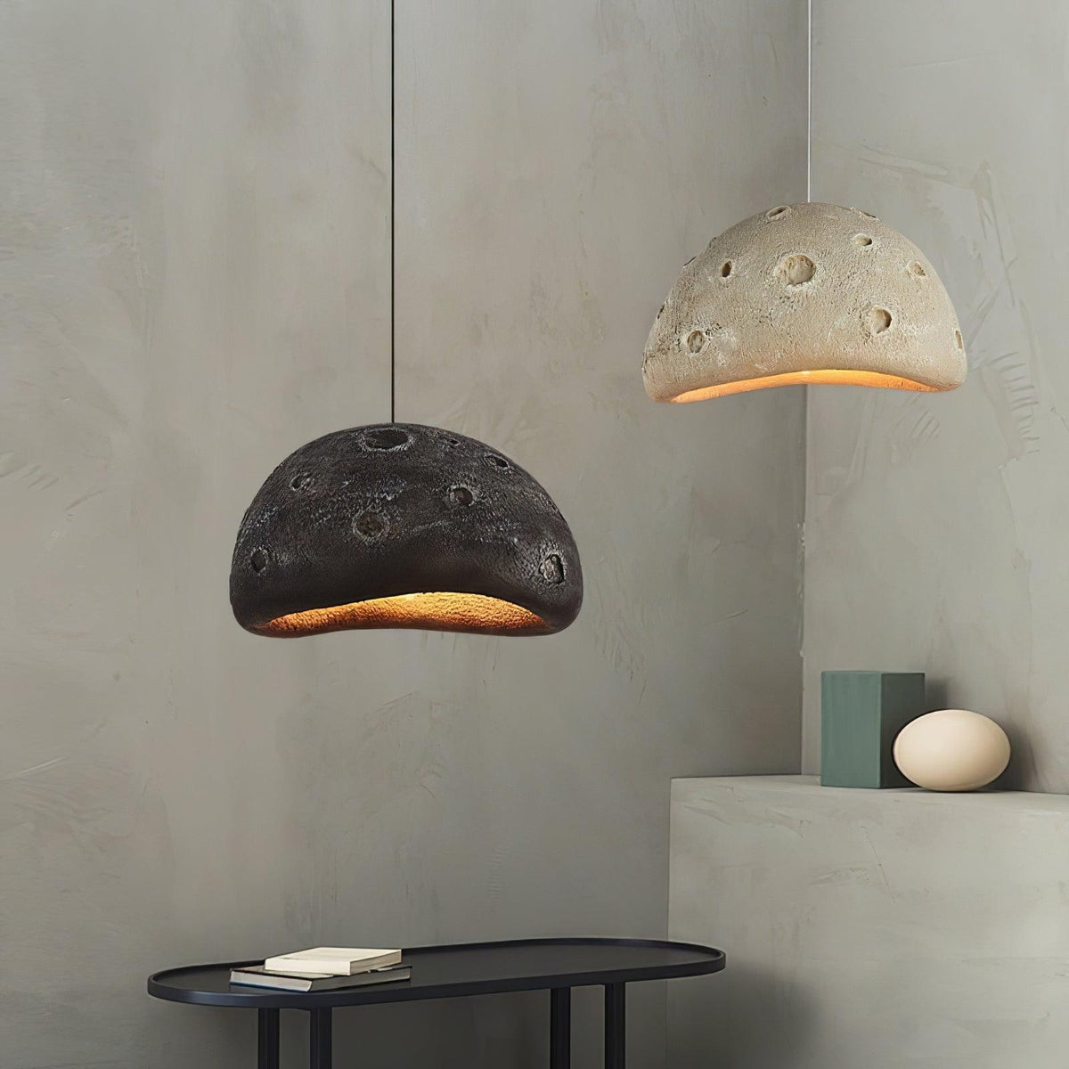 Lunara Blue Planet Pendant Light – Modern Designer Ceiling Lamp