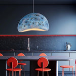 Lunara Blue Planet Pendant Light – Modern Designer Ceiling Lamp