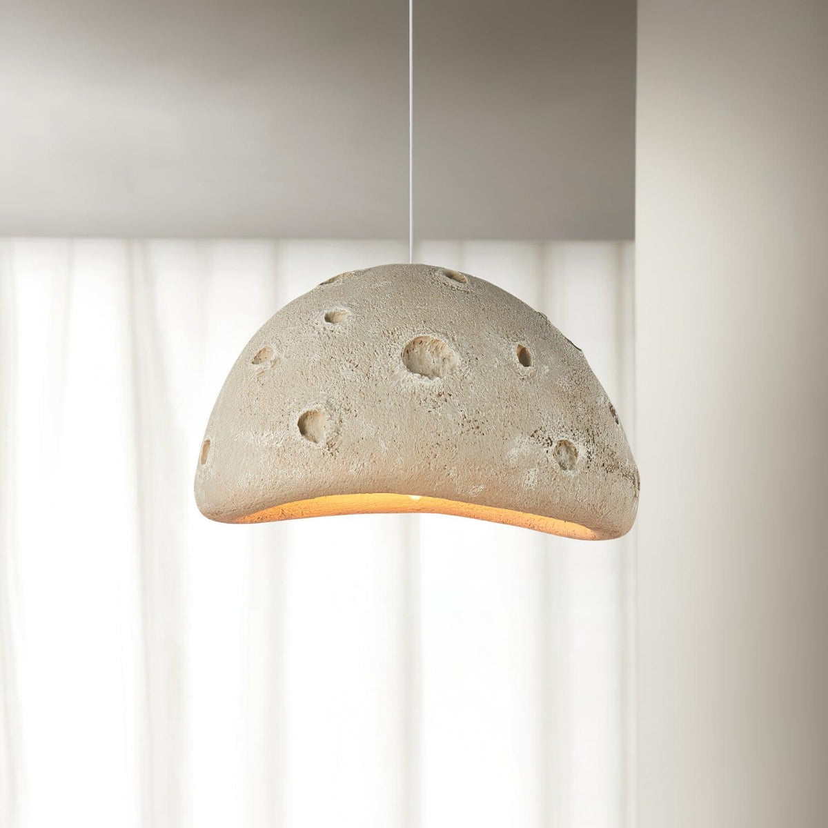 Lunara Blue Planet Pendant Light – Modern Designer Ceiling Lamp