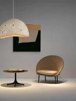 Lunara Blue Planet Pendant Light – Modern Designer Ceiling Lamp