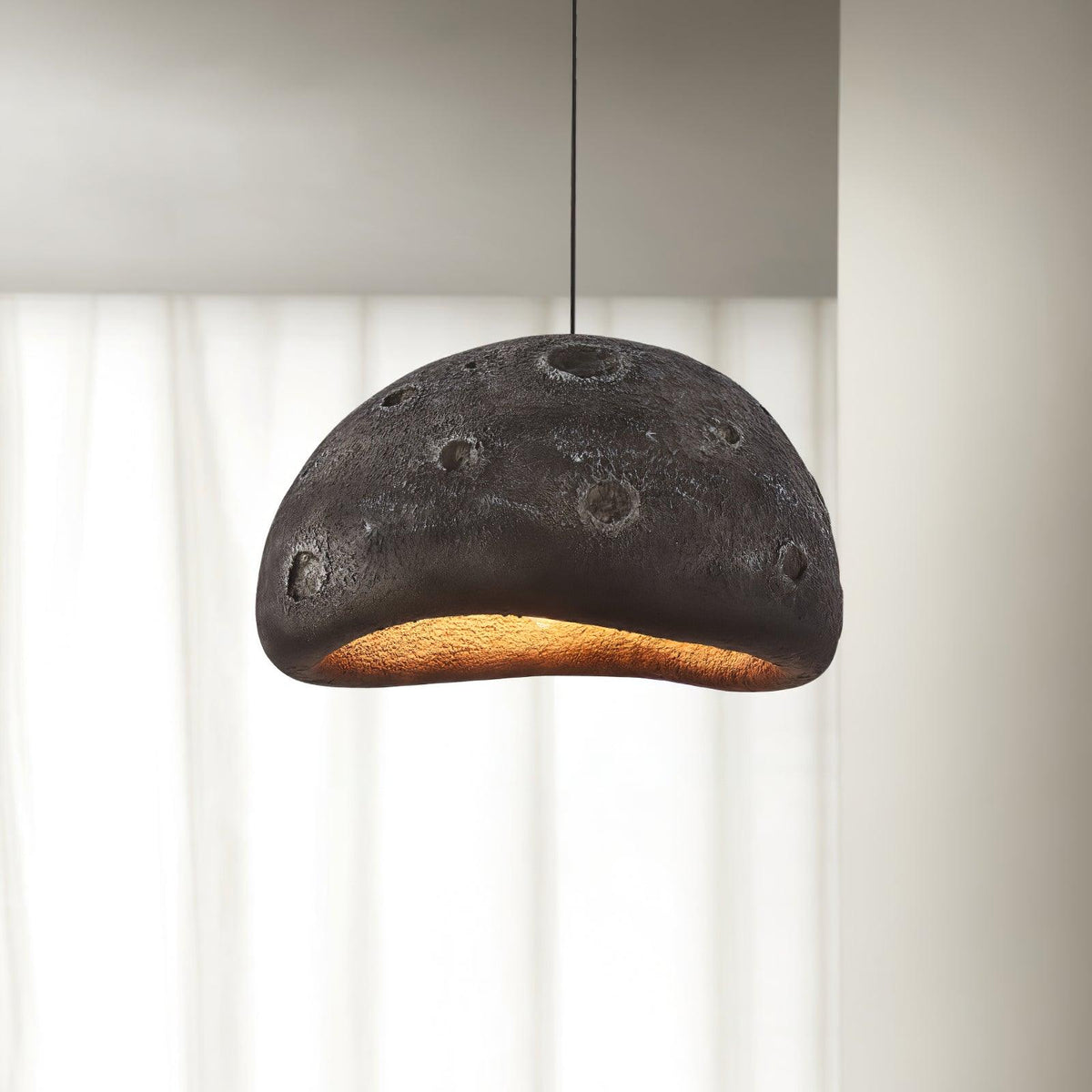 Lunara Blue Planet Pendant Light – Modern Designer Ceiling Lamp