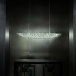 Boat Crystal Chandelier – Modern Linear LED Pendant for Dining & Living Rooms