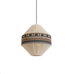 Artisan Woven Fringe Pendant Light for Boho Interiors