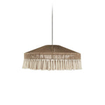 Tidecroft Tassel Pendant Light – Handwoven Hemp Rope Bohemian Chandelier
