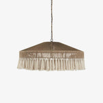 Tidecroft Tassel Pendant Light – Handwoven Hemp Rope Bohemian Chandelier