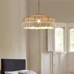 Tidecroft Tassel Pendant Light – Handwoven Hemp Rope Bohemian Chandelier