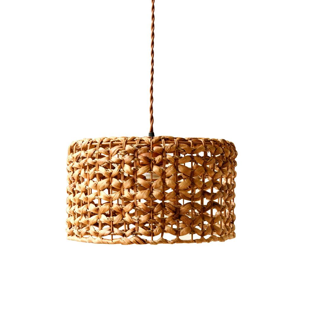 boho-rattan-woven-lampshade-pendant-light