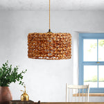 boho-rattan-woven-lampshade-pendant-light