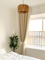 boho-rattan-woven-lampshade-pendant-light