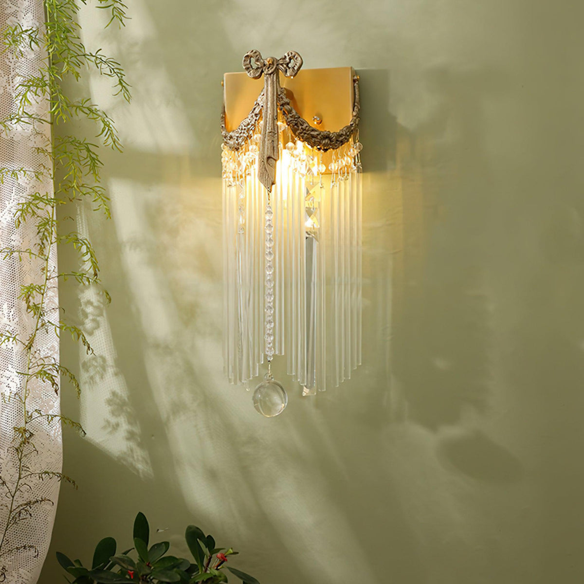 bowknot-wall-lamp