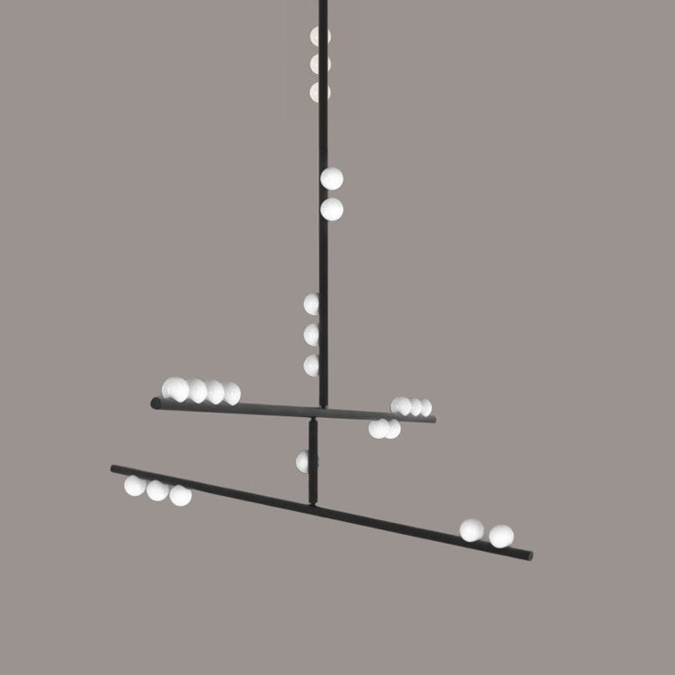 diy-luminous-cascade-chandelier