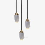 Brass crystal Pendant Lamp
