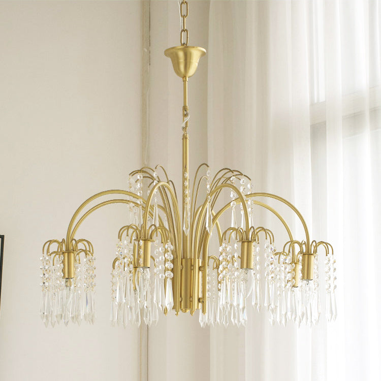 brass-candle-crystal-chandelier