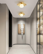 Brass Cap Ceiling Lamp