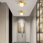 Brass Cap Ceiling Lamp