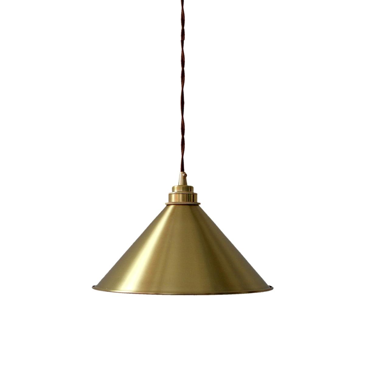 brass-cone-pendant-light