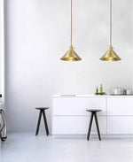 brass-cone-pendant-light