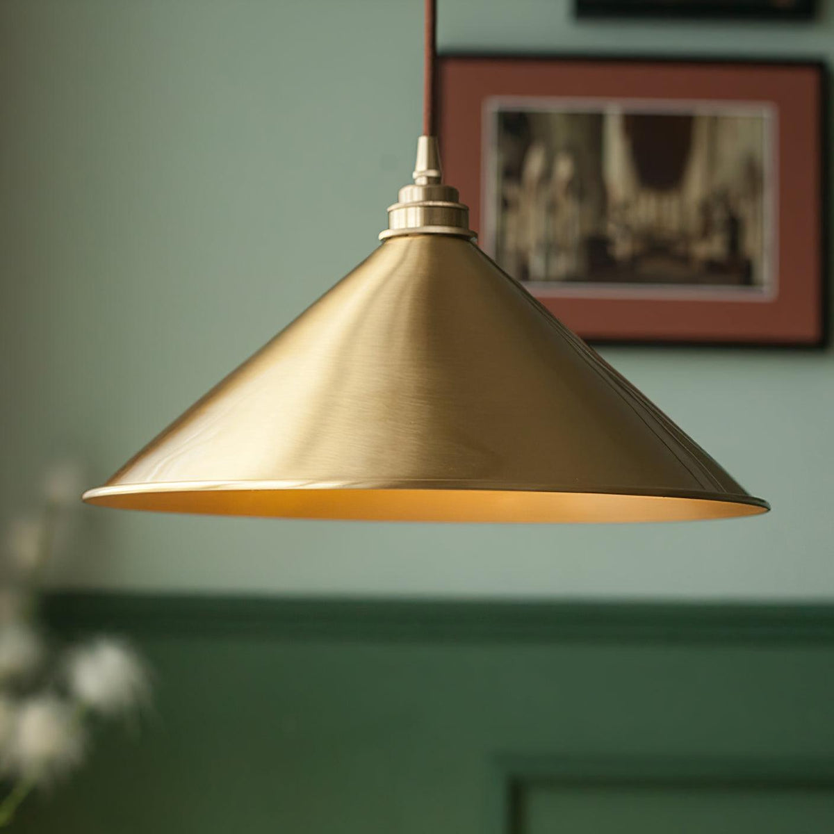 brass-cone-pendant-light