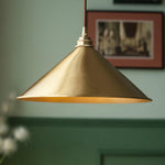 brass-cone-pendant-light